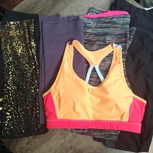 Women's workout clothing bundle size Large